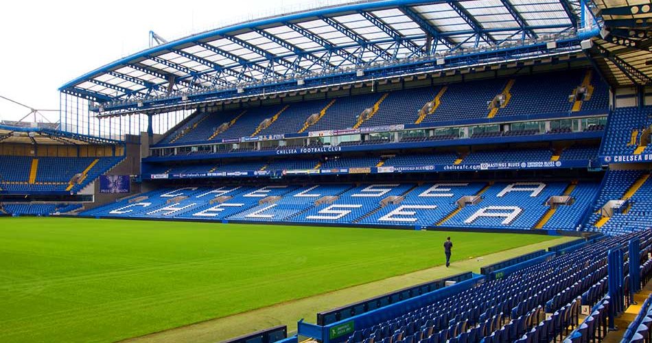 Premier League fotboll arena